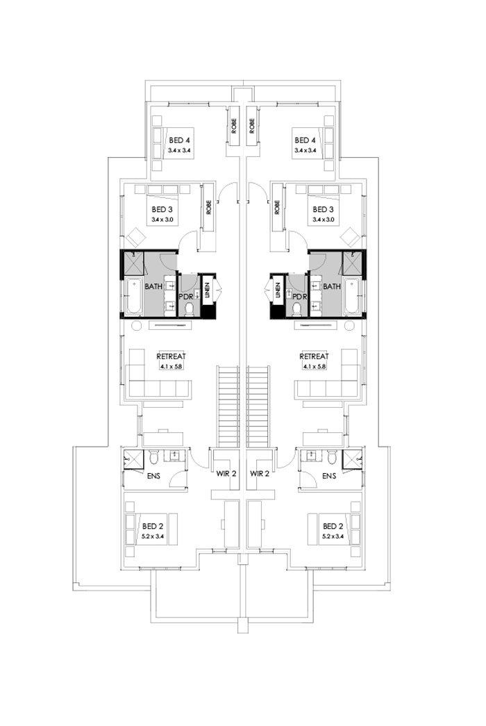 Dual Occupancy Floor Plans | Designs, Floor Plans & Prices - Spencer